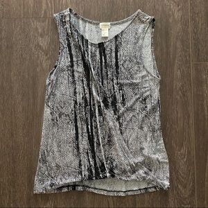 H&M snakeskin tank top